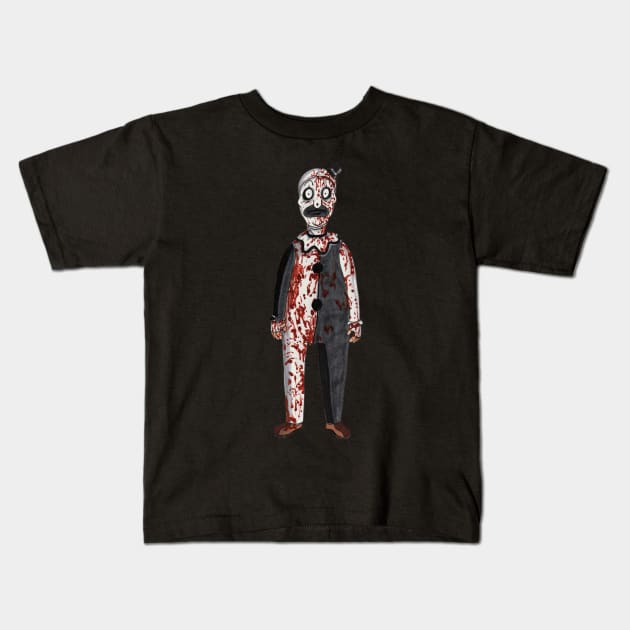 Art's Burgers - Parody Horror Shirt Kids T-Shirt by LeeHowardArtist